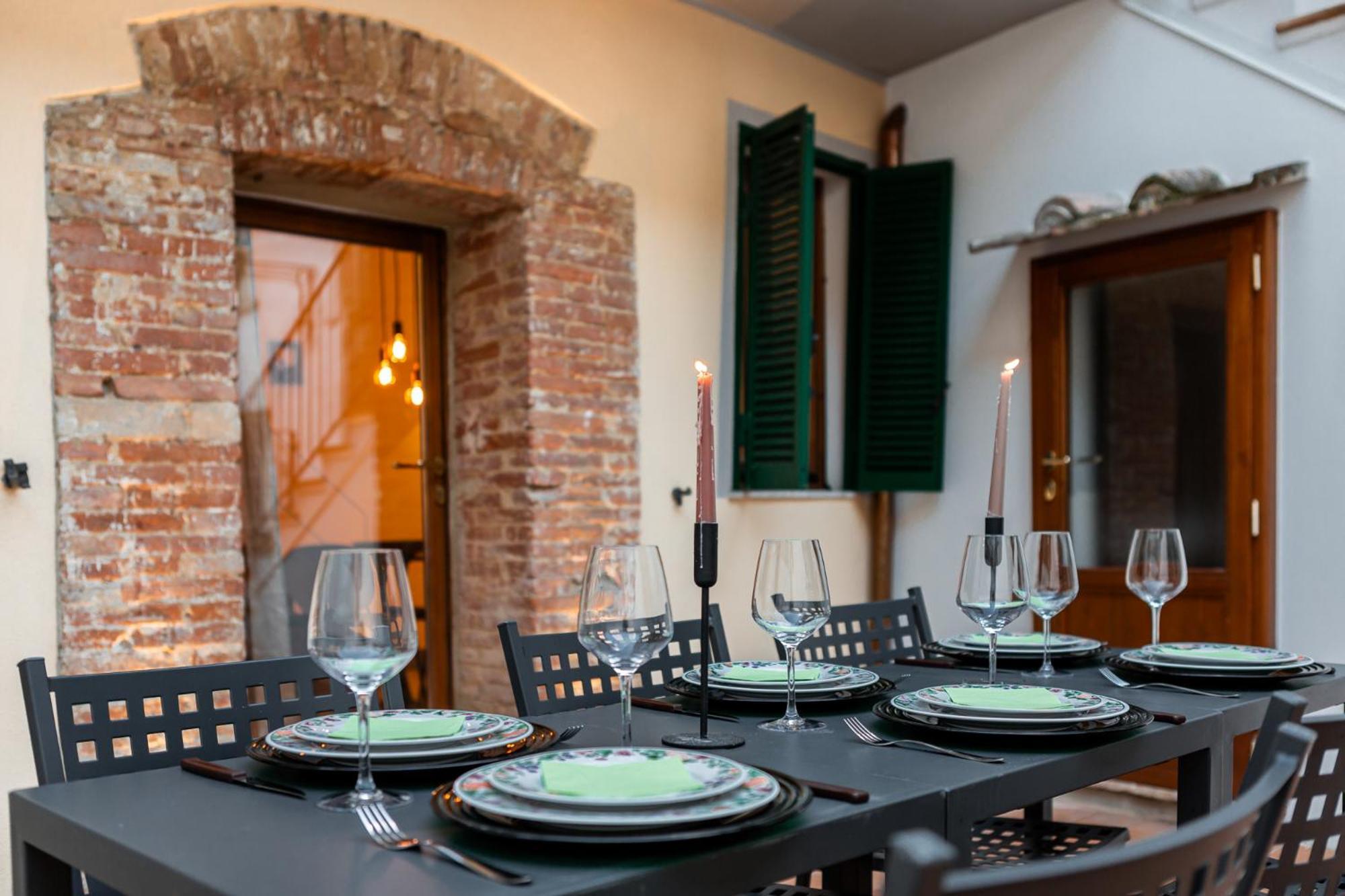 La Casa Dello Sdrucciolo Apartment Montepulciano Luaran gambar