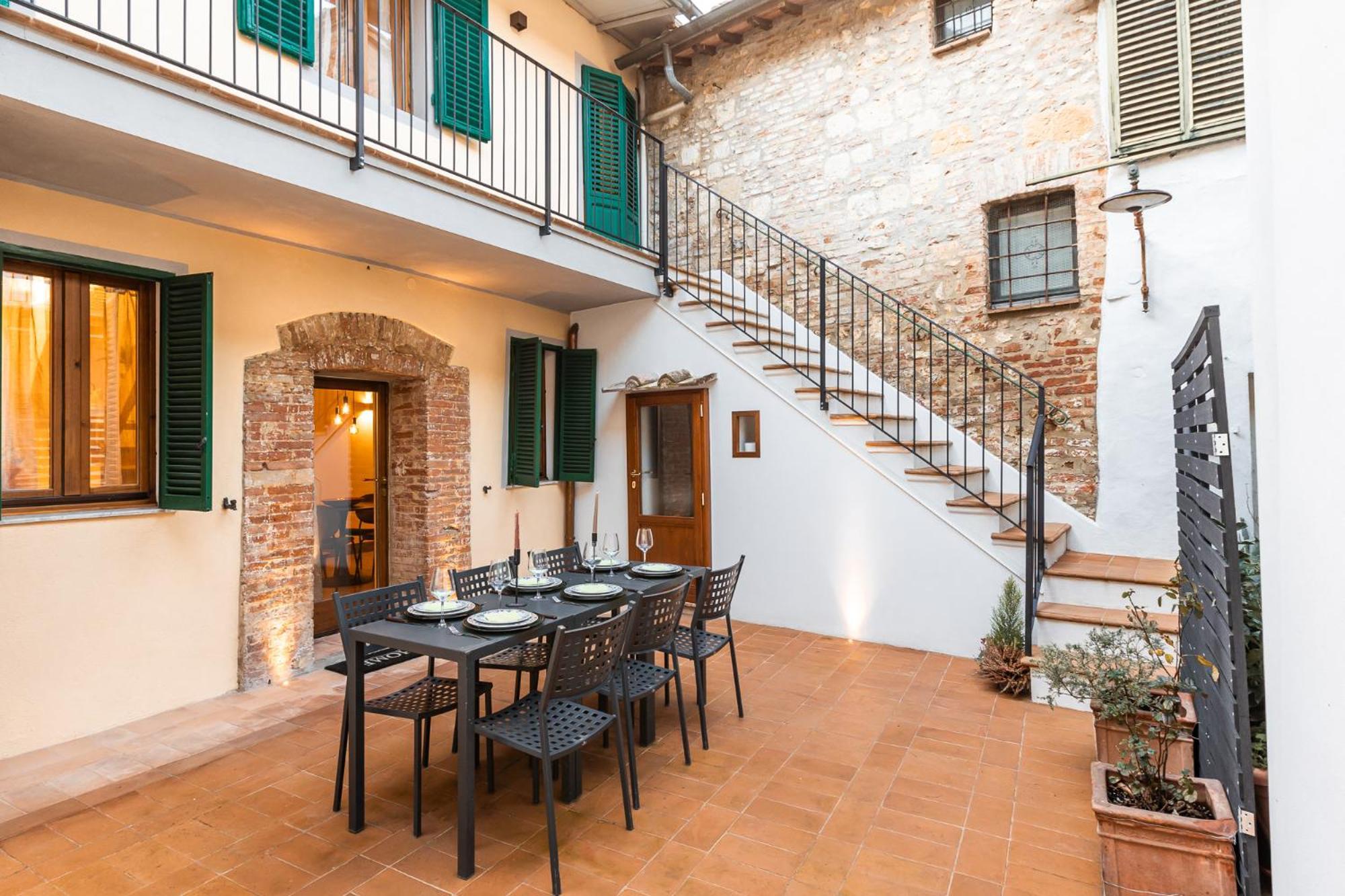 La Casa Dello Sdrucciolo Apartment Montepulciano Luaran gambar